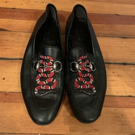 gucci brixton white|gucci brixton loafer snake.